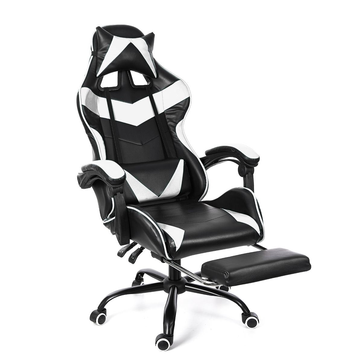 Computer Office Chair WCG Gaming Chair Home Internet Desk Chair with Footrest Swivel Lifting Lying Ergonomic Office Gamer Chair