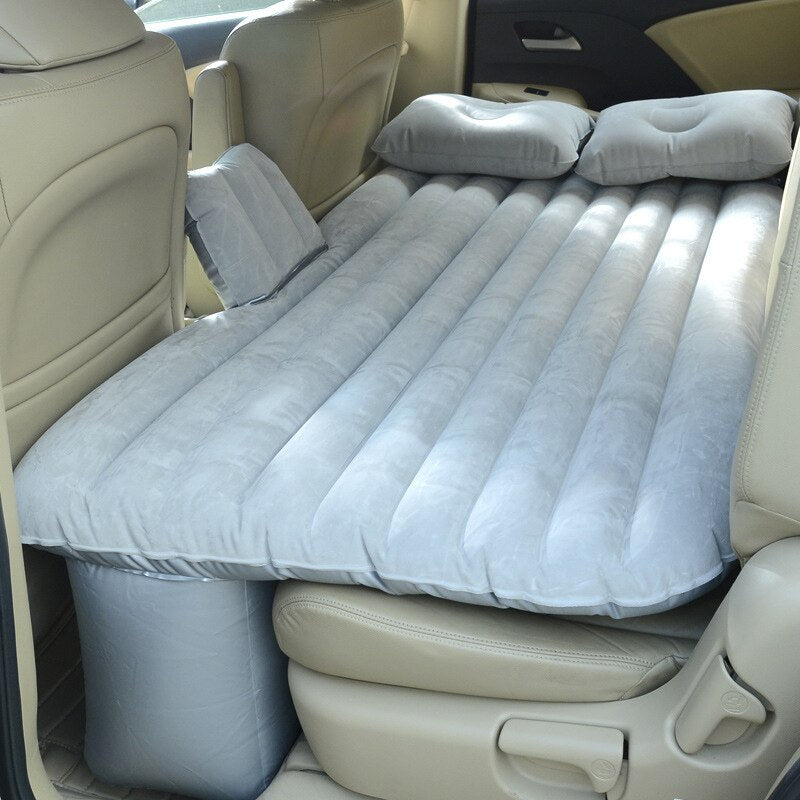 OGLAND Car Air Inflation Travel Bed for Universal Back Seat Mattress Multi functionl Sofa Pillow Outdoor Camping Mat Cushion