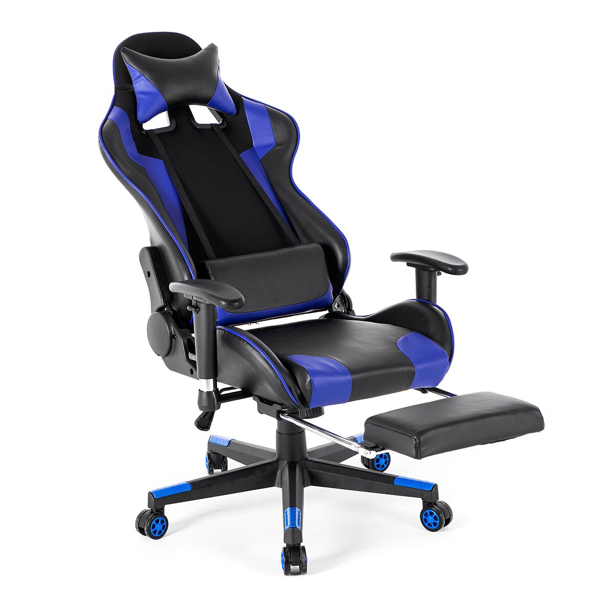 Computer Office Chair WCG Gaming Chair Home Internet Desk Chair with Footrest Swivel Lifting Lying Ergonomic Office Gamer Chair