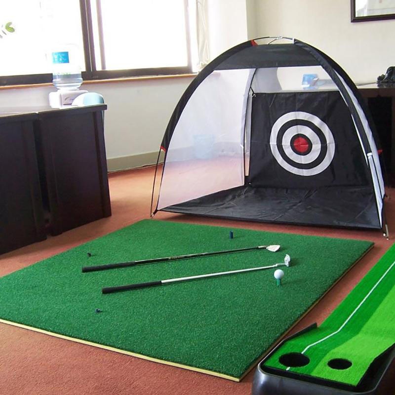 3M 2M Golf Ball Practice Training Net Gadgets Indoor Golf Exercise Hitting Target Tent Cage Garden Trainer Golf Hole