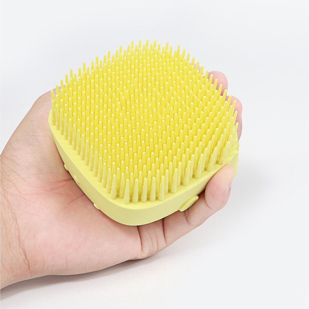 Pet Dog Bath Brush Comb Bathroom Puppy Cat Bath Massage Gloves Brush Soft Safety Silicone Pet Accessories for Dogs Cats Tools