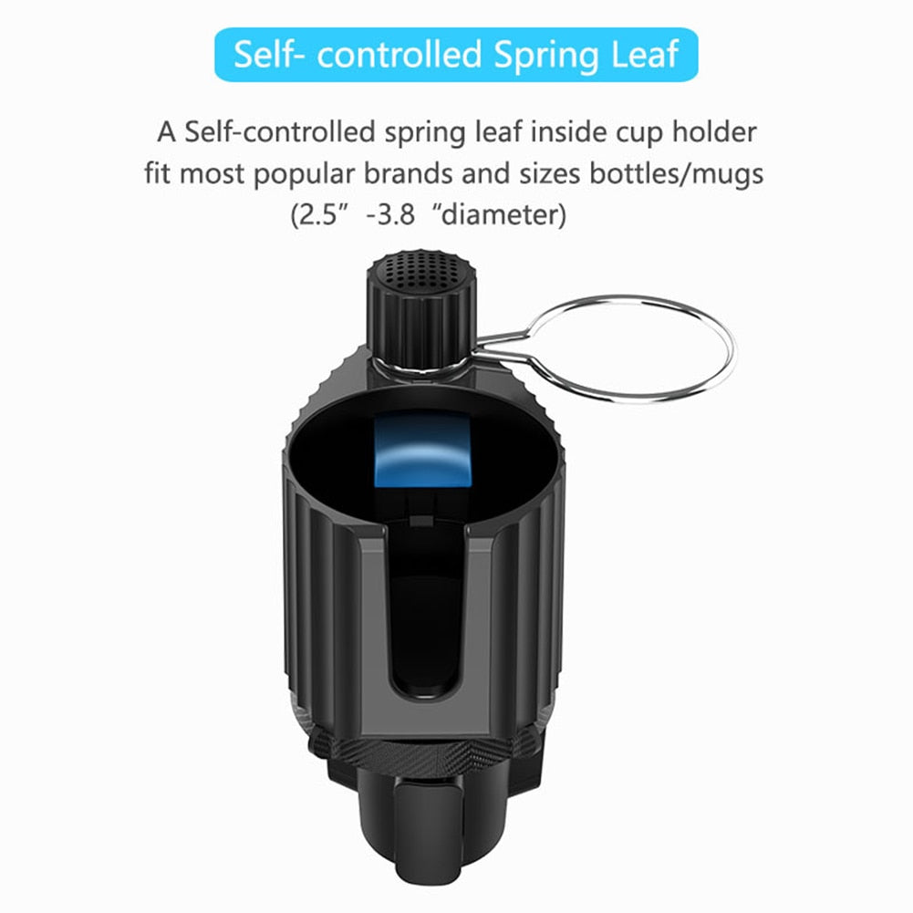 Universal Multifunction Car Cup Holder 360 Degree Adjustable Cellphone Mount Stand for Mobile Phone GPS Clip Cradle Accessories