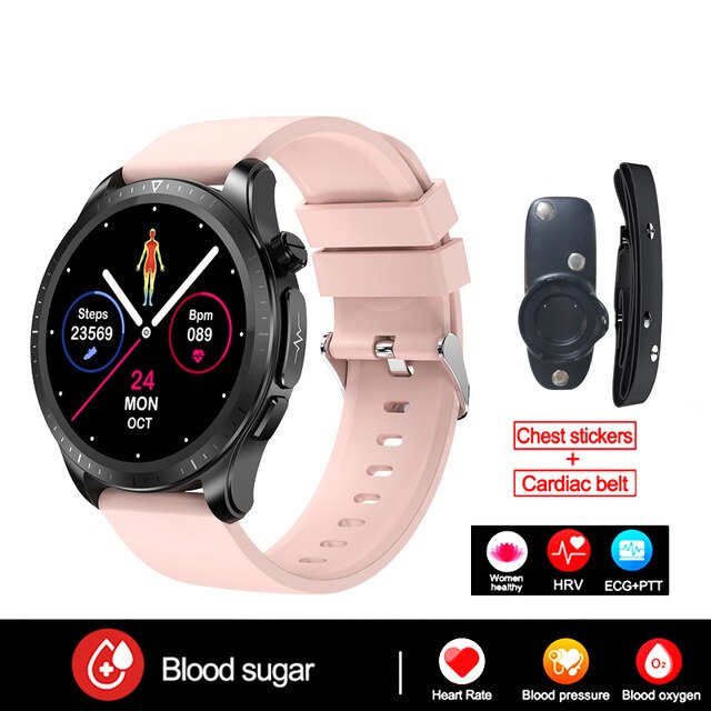 Xiaomi 2023 Blood Glucose Monitor Smart Watch Men Women ECG+PPG Body Temperature Blood Oxygen Heart Rate Health Sport Smartwatch