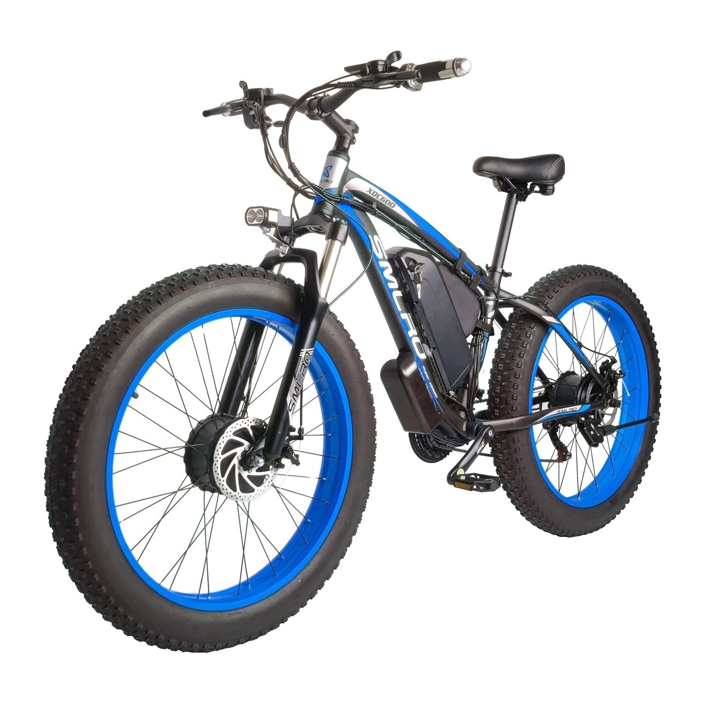 US Stock 2000w bike Dual Motor Electric Bicycle Smlro XDC600 Pro Fat mountain bike 26 inch 48V 22.4Ah Hydraulic disc brake ebike