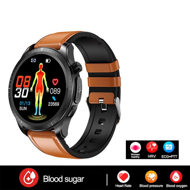 Xiaomi 2023 Blood Glucose Monitor Smart Watch Men Women ECG+PPG Body Temperature Blood Oxygen Heart Rate Health Sport Smartwatch