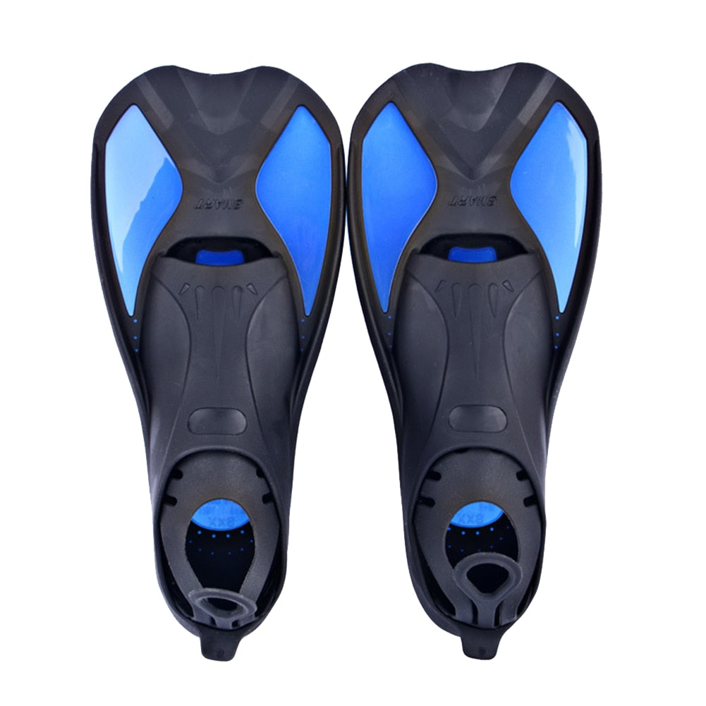 Snorkeling Diving Swimming Fins Unisex Adult/kids Flexible Comfort Swimming Fins Submersible Foot  Fins Flippers Water Sports