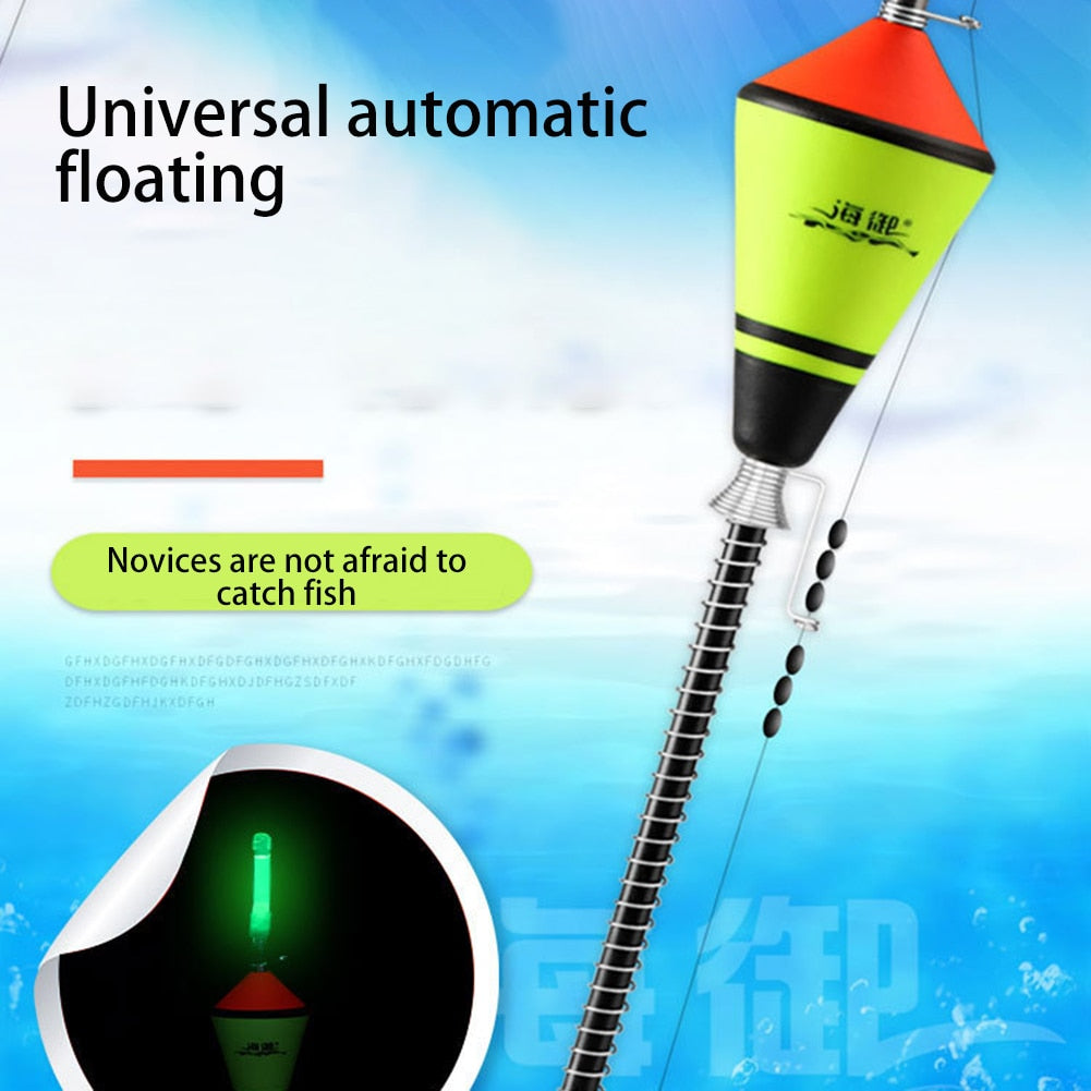 1-5PCS Portable Automatic Fishing Float Fast Bobber Fishing Accessories Fast Fishing Bobber Set Ocean Fishing Float Device Tools