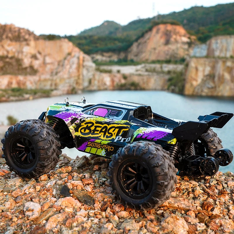 ZLL SG116 MAX RC Car Brushless 4WD RC Car 80KM/H Professional Racing Car 2.4G High Speed Off-Road Drift Cars Remote Control Toys