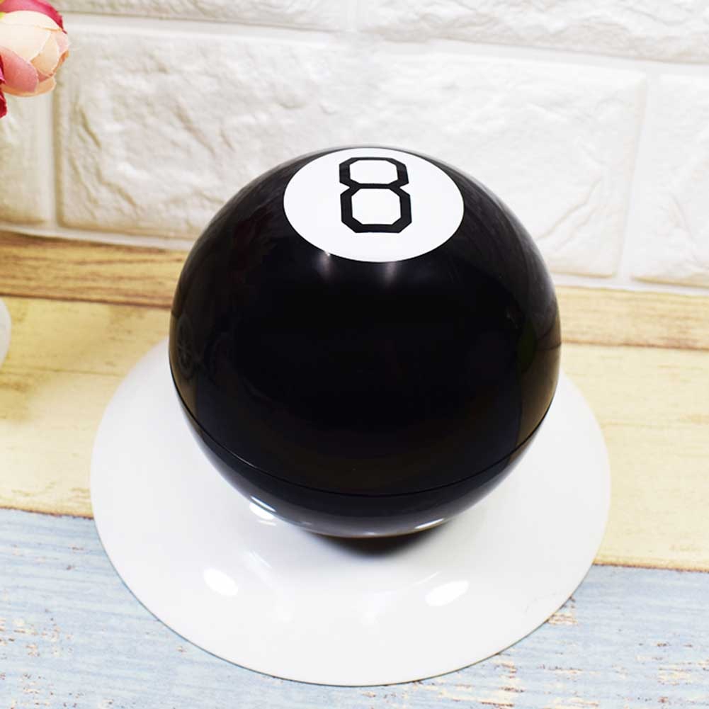 Portable Ball Black 8 Magic Party Props Magic Ball Perfect New Strange Gift Toys For Kids