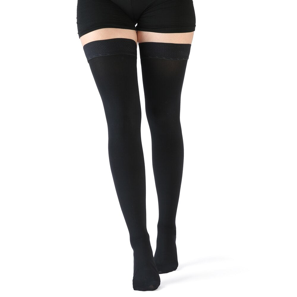 Compression Socks For Women Thigh High Stocking-Effective for Varicose Veins,Optimal Support Sports,Blood Circulation