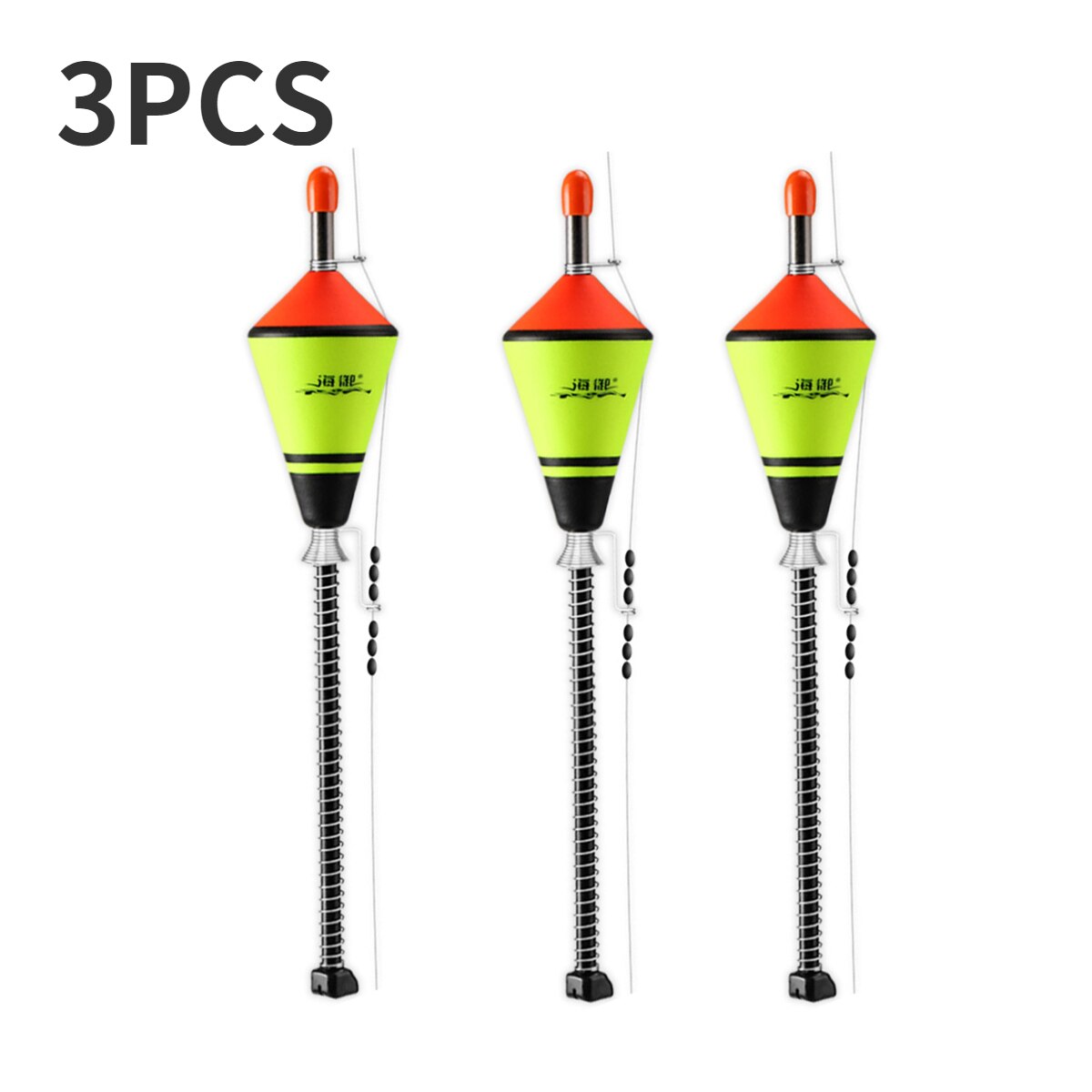 1-5PCS Portable Automatic Fishing Float Fast Bobber Fishing Accessories Fast Fishing Bobber Set Ocean Fishing Float Device Tools