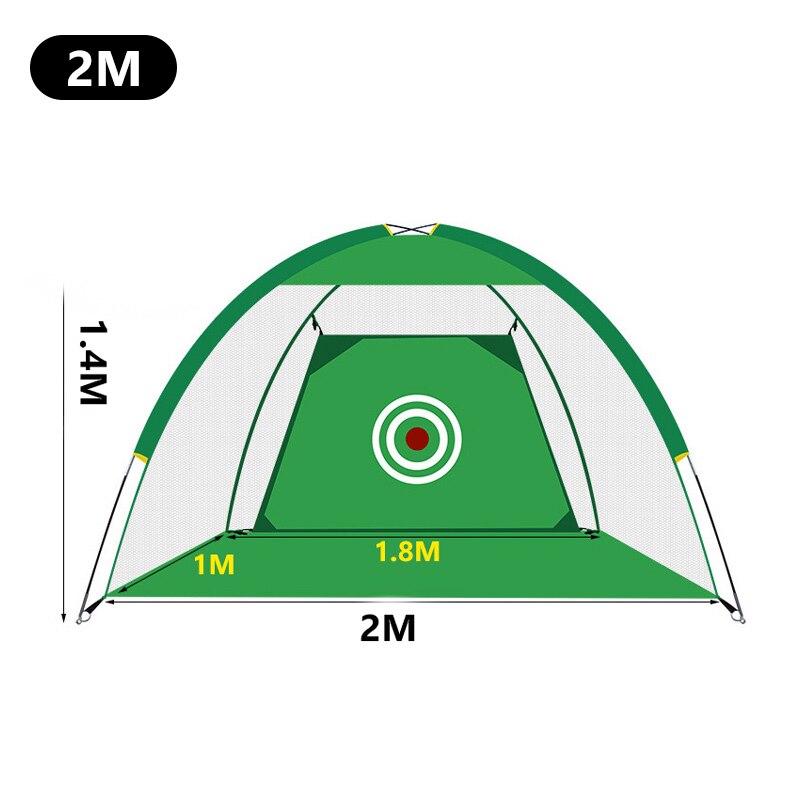 3M 2M Golf Ball Practice Training Net Gadgets Indoor Golf Exercise Hitting Target Tent Cage Garden Trainer Golf Hole