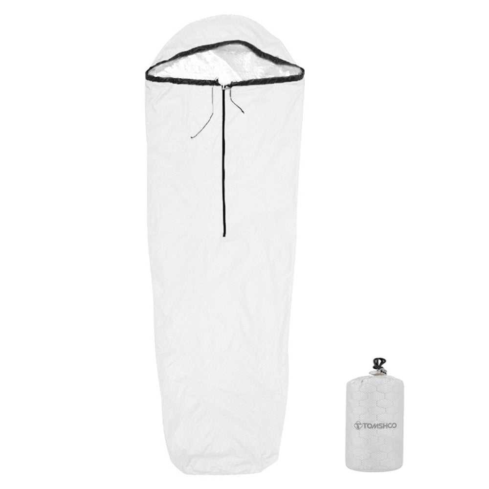 Sleeping Bag Waterproof Lightweight Thermal Emergency Sleeping Bag Survival Blanket Bag Camping Hiking Outdoor Activities