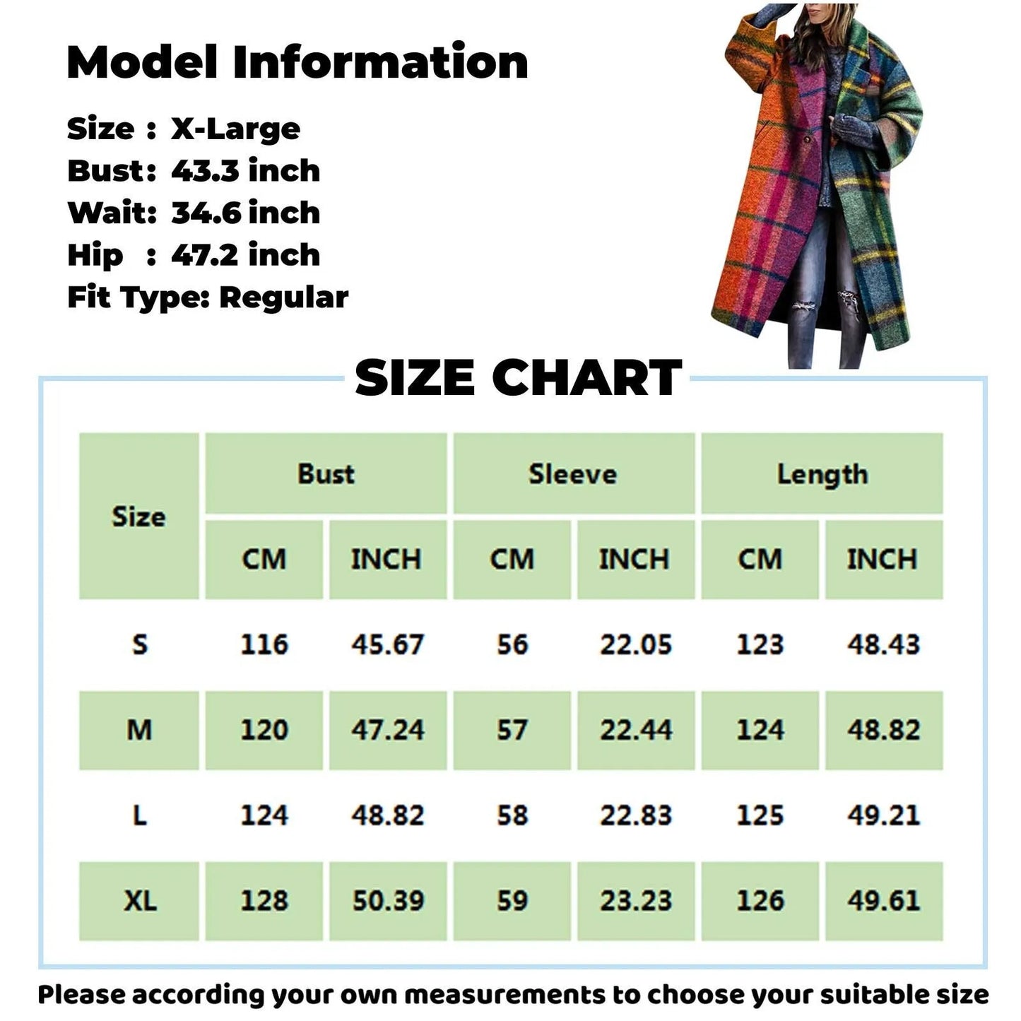 New 2023 Autumn Winter Women Warm Jackets French Style Long Coats Cardigan Overcoats Women Elegant Chic Plaid Clothing Coats