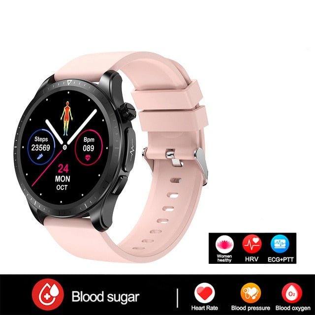 Xiaomi 2023 Blood Glucose Monitor Smart Watch Men Women ECG+PPG Body Temperature Blood Oxygen Heart Rate Health Sport Smartwatch