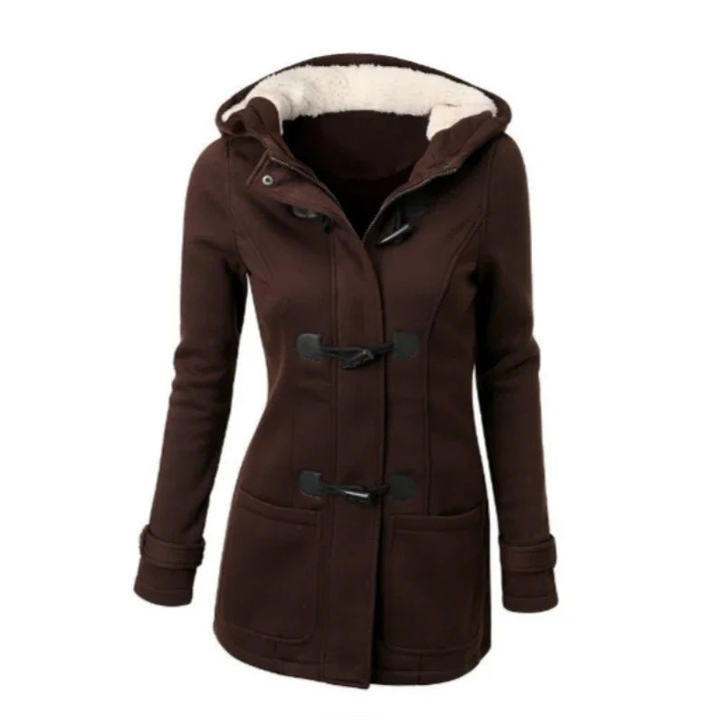 Women Basic Jackets 2023 Autumn Women's Overcoat Zipper Causal Outwear Coat