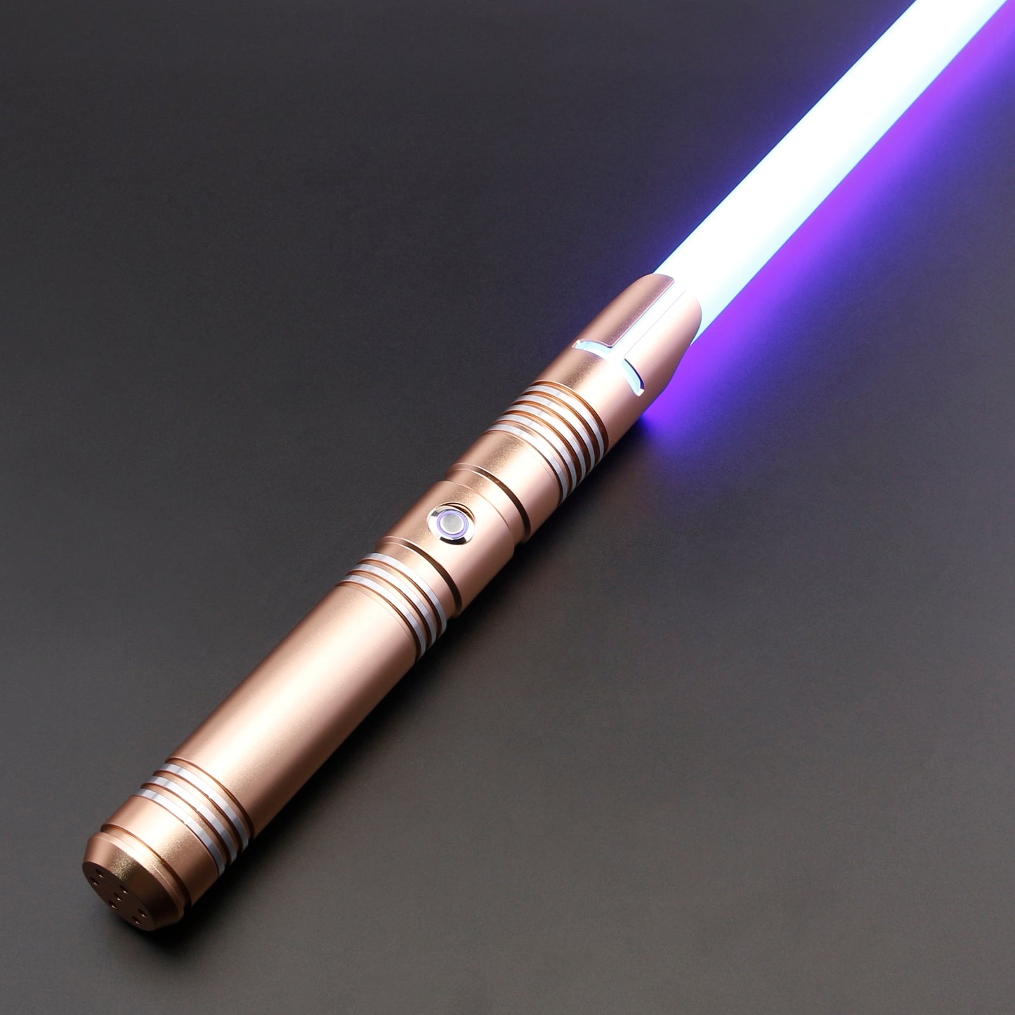 TXQSABER Heavy Dueling RGB / Neo Pixel Smooth Lightsaber colors Changing Metal Hilt Lock up Blaster Laser Jedi Sword Kids Toys