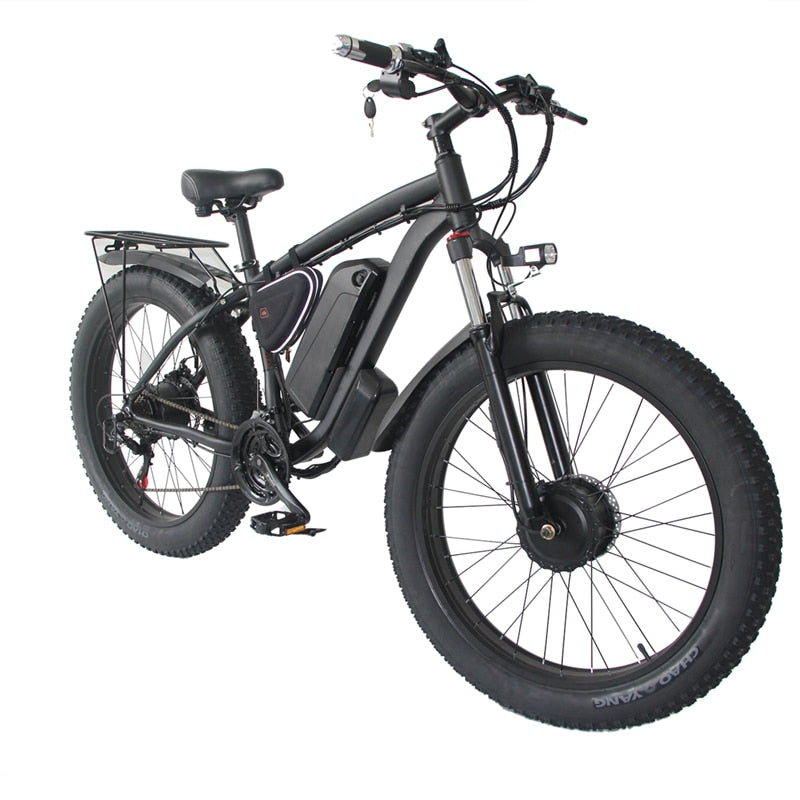 US Stock 2000w bike Dual Motor Electric Bicycle Smlro XDC600 Pro Fat mountain bike 26 inch 48V 22.4Ah Hydraulic disc brake ebike