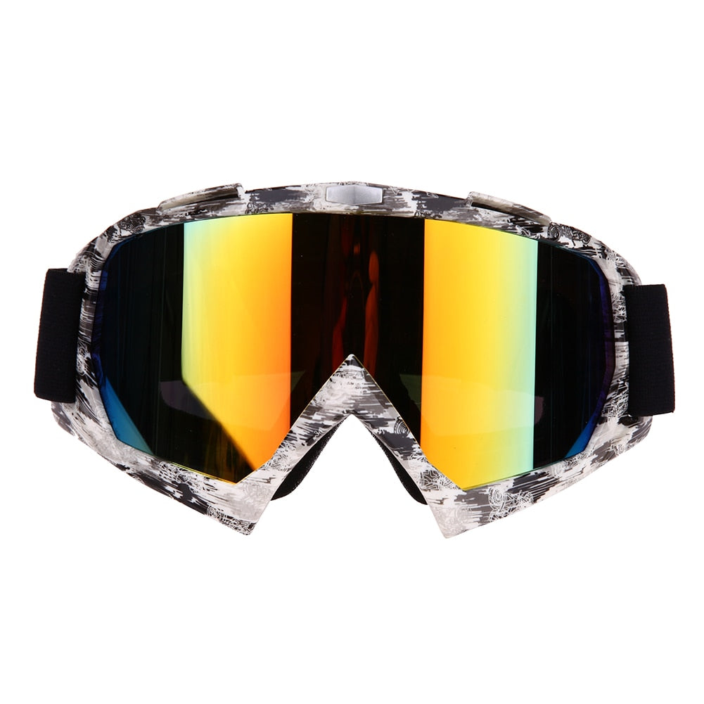 Professional Motocross Goggles Dirt Bike ATV Motorcycle Ski Glasses Anti-fog Big Ski Mask Glasses Skiing Snow Goggles