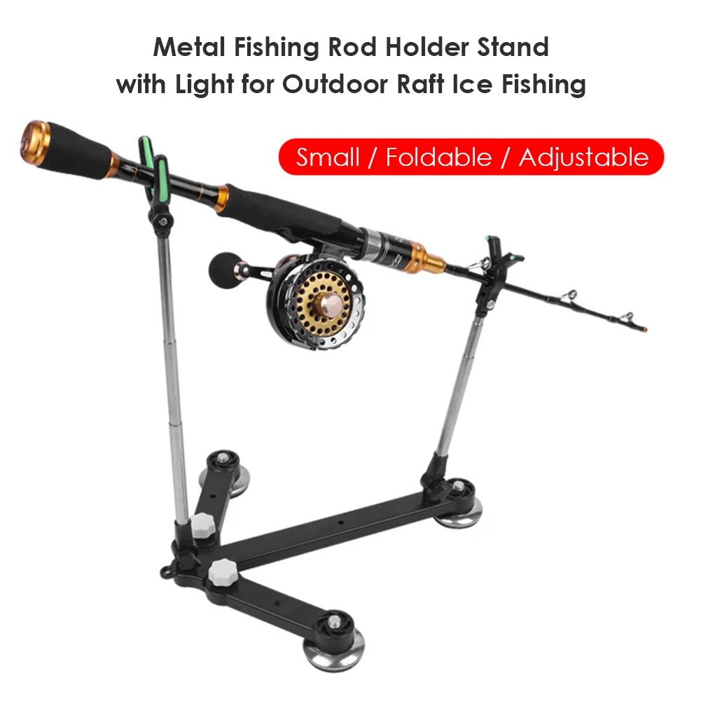 Fishing Rod Holder Stand Portable Easy Ice Fishing pole holder