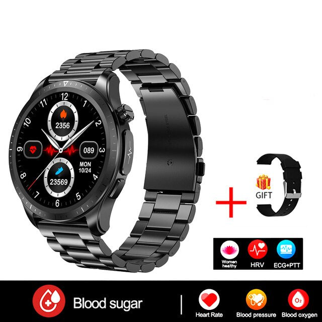 Xiaomi 2023 Blood Glucose Monitor Smart Watch Men Women ECG+PPG Body Temperature Blood Oxygen Heart Rate Health Sport Smartwatch