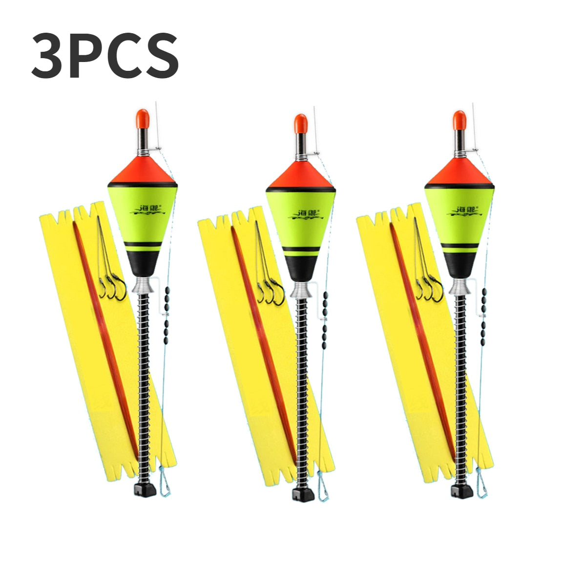 1-5PCS Portable Automatic Fishing Float Fast Bobber Fishing Accessories Fast Fishing Bobber Set Ocean Fishing Float Device Tools