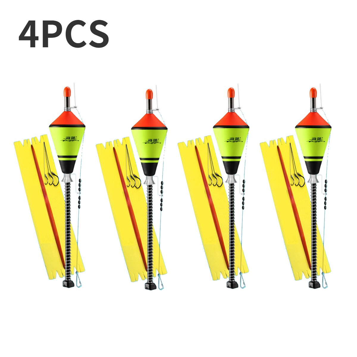 1-5PCS Portable Automatic Fishing Float Fast Bobber Fishing Accessories Fast Fishing Bobber Set Ocean Fishing Float Device Tools