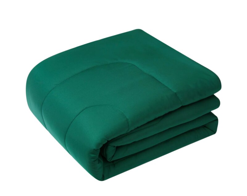 Mainstays Green 7 Piece Bed in a Bag Comforter Bedding Set with Sheets