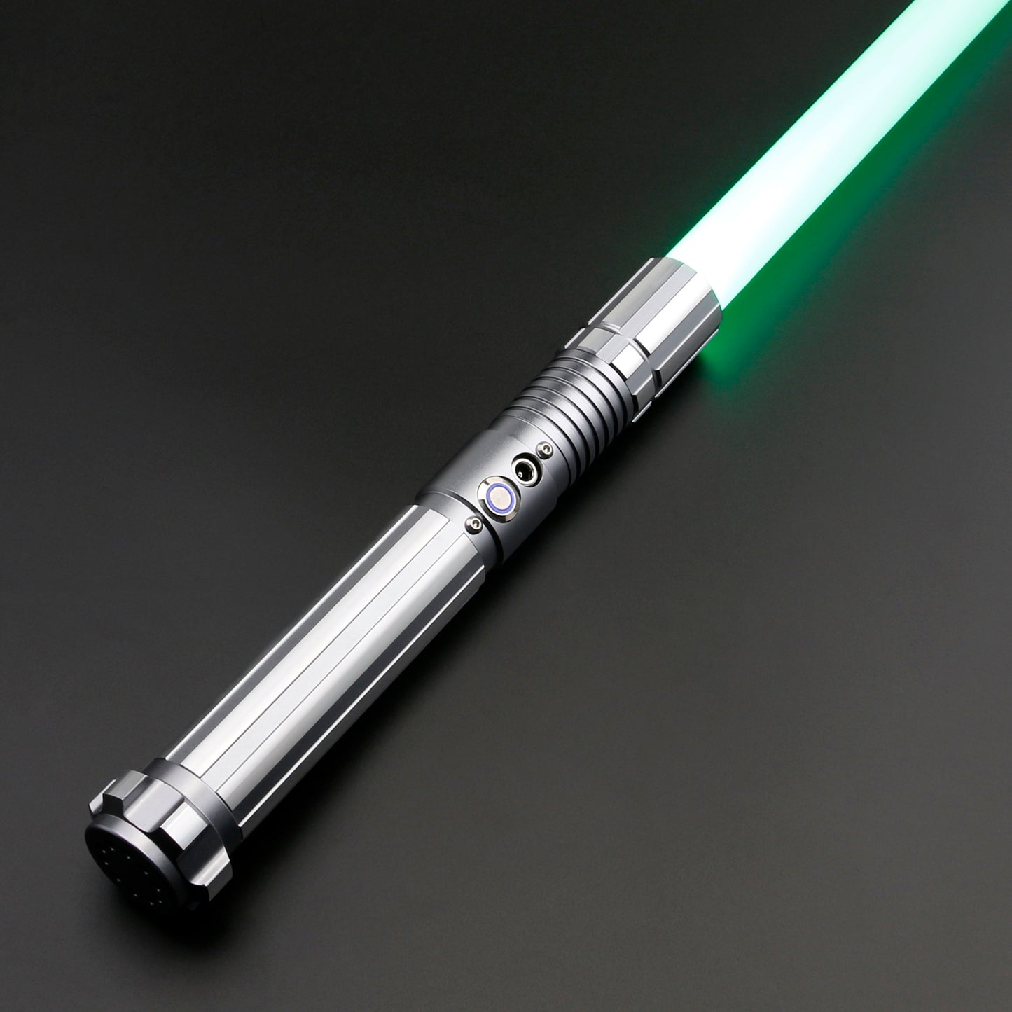 TXQSABER Heavy Dueling RGB / Neo Pixel Smooth Lightsaber colors Changing Metal Hilt Lock up Blaster Laser Jedi Sword Kids Toys