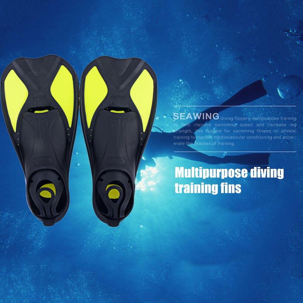 Snorkeling Diving Swimming Fins Unisex Adult/kids Flexible Comfort Swimming Fins Submersible Foot  Fins Flippers Water Sports