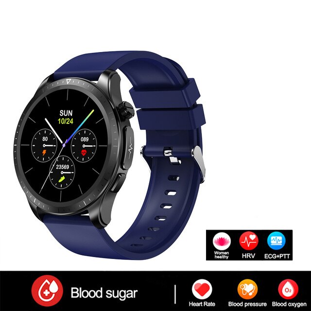 Xiaomi 2023 Blood Glucose Monitor Smart Watch Men Women ECG+PPG Body Temperature Blood Oxygen Heart Rate Health Sport Smartwatch