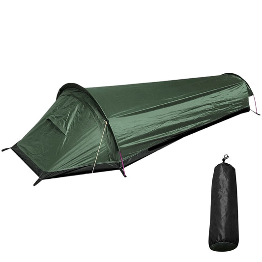 Portable Beach Sleeping Tents for Adults Backpacking Tent Outdoor Camping Sleeping Bag Tent Lightweight Single Person Tent