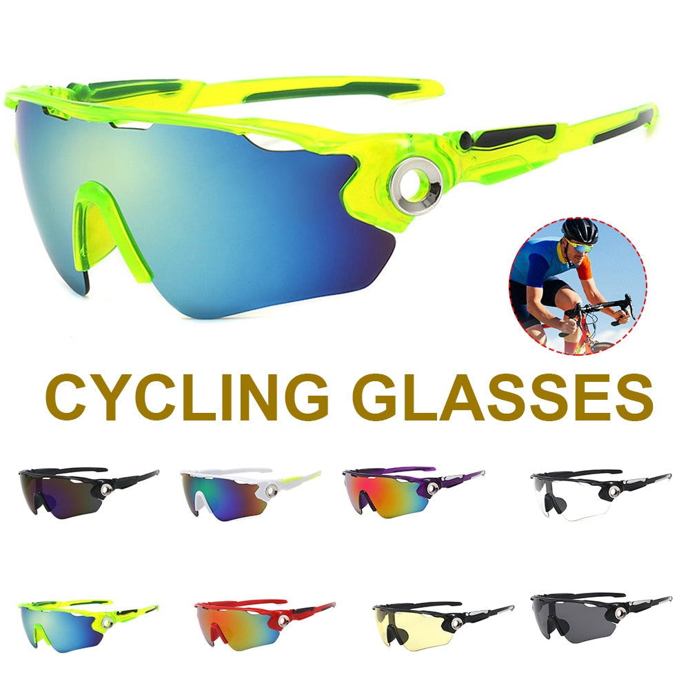 Cycling Eyewear 8 Clolors Outdoor Sports Sunglasses Men Women Cycling Glasses MTB Glasses Road Riding Bike Sunglasses Goggles