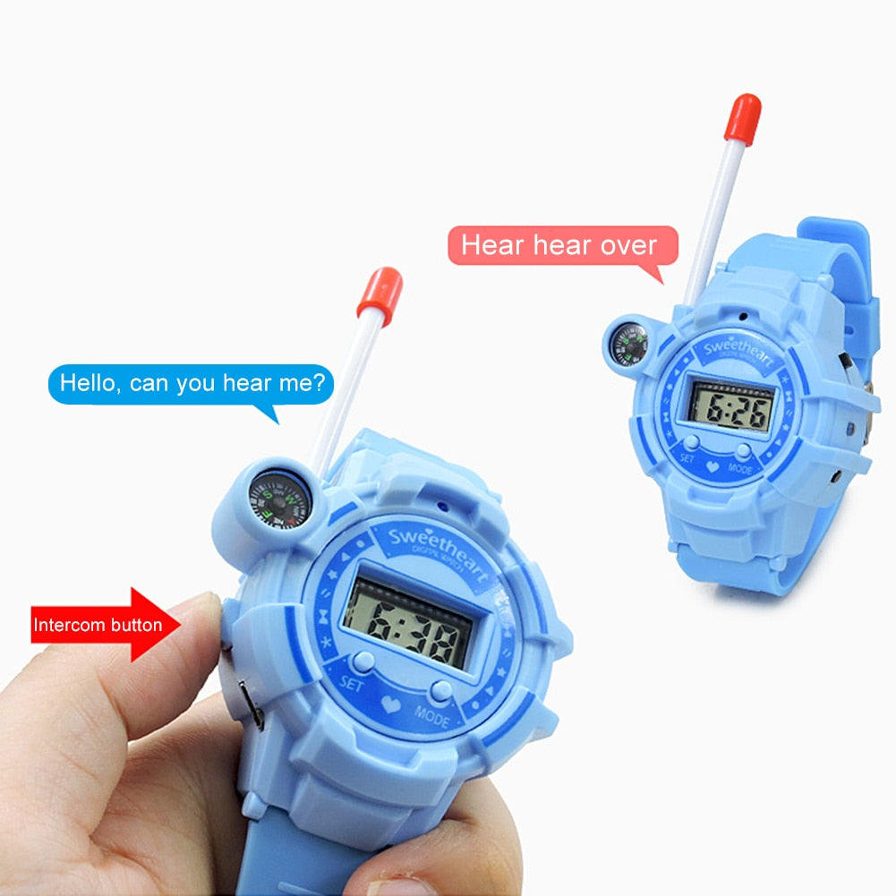 Kid Smart Watch Toy Remote Intelligent Wireless Interphone Children Mobile Phone Voice Chat Parent-child Interaction Family Toys