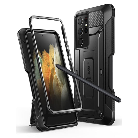 For Samsung Galaxy S21 Ultra 5G Case SUPCASE UB Pro Full-Body Dual Layer Rugged Holster Kickstand with S Pen Slot