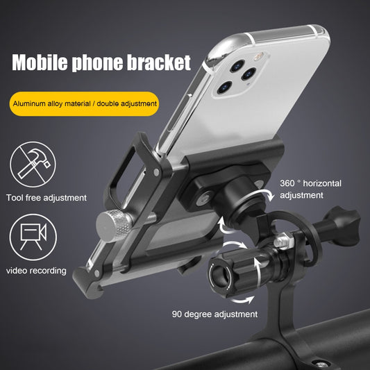 GUB PLUS 15 Aluminum Bicycle Phone Holder Fixed Bracket Handlebar Mount