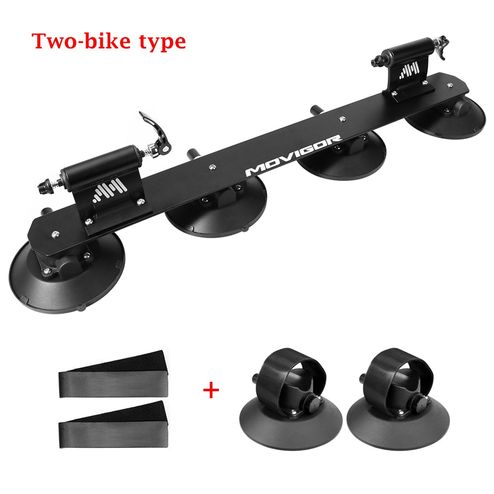 MOVIGOR Bike Bicycle Rack Suction Roof-Top Bike Car Racks Carrier Quick Install Bike Roof Rack MTB Mountain Road Bike Accessory