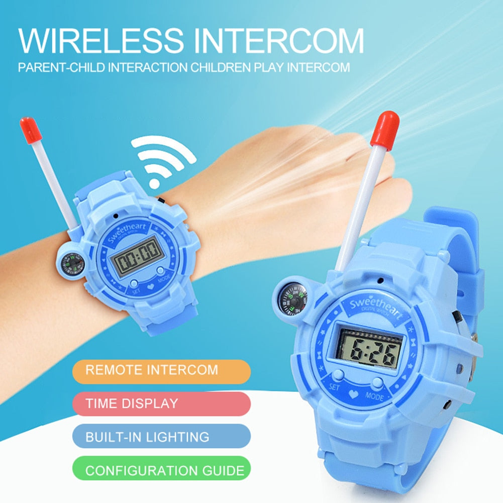 Kid Smart Watch Toy Remote Intelligent Wireless Interphone Children Mobile Phone Voice Chat Parent-child Interaction Family Toys