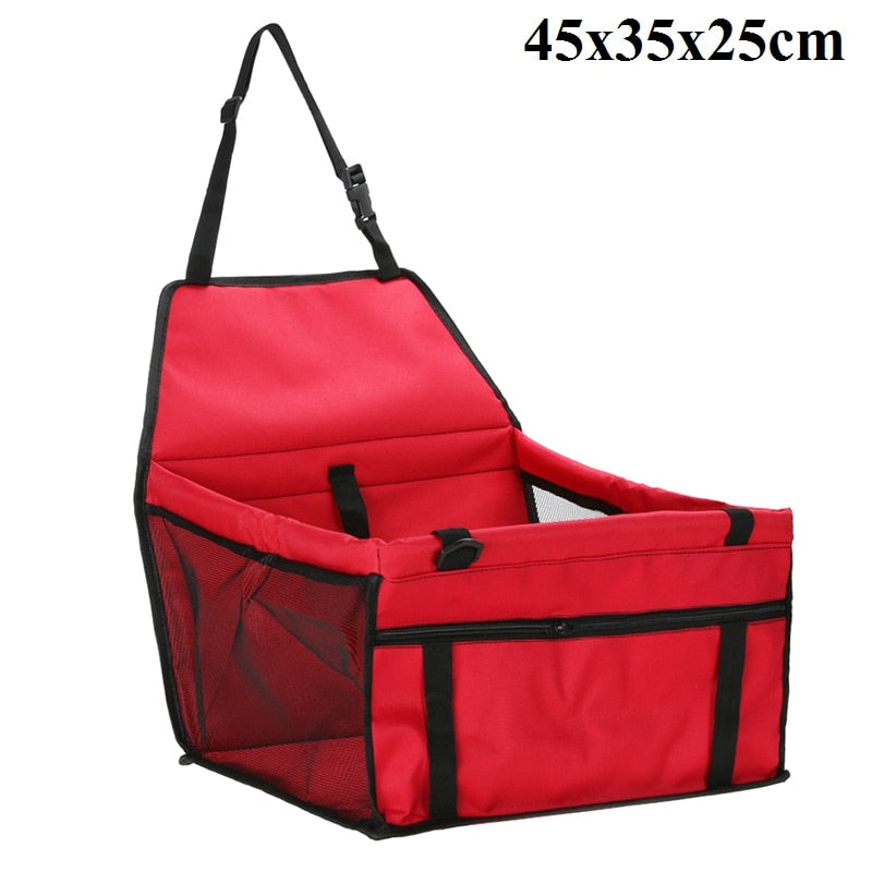 Waterproof Pet Dog Carrier Car Seat Bag Blanket Folding Dog Car Seat Cover Pad Portable Car Travel Accessories For Pet Dogs