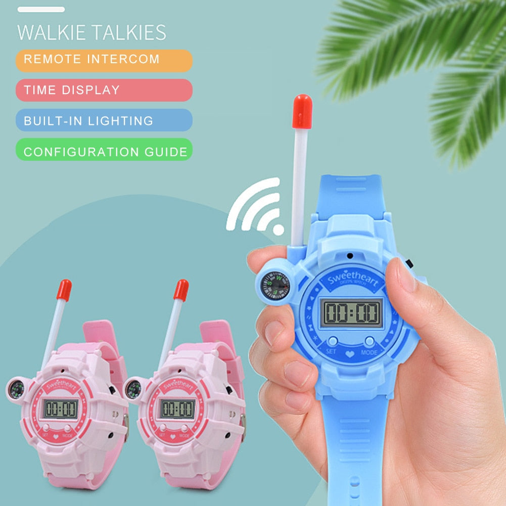 Kid Smart Watch Toy Remote Intelligent Wireless Interphone Children Mobile Phone Voice Chat Parent-child Interaction Family Toys