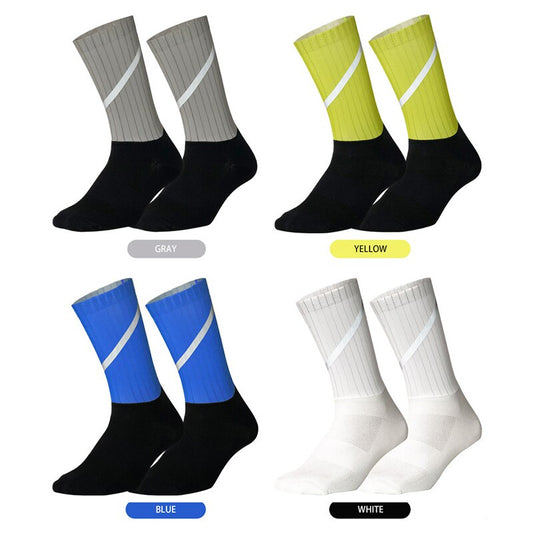 5 Pairs MTB Sports Running Socks Breathable Comfortable Cushion Thicker Warm Winter Non-slip Wear-resistant Cycling Socks New