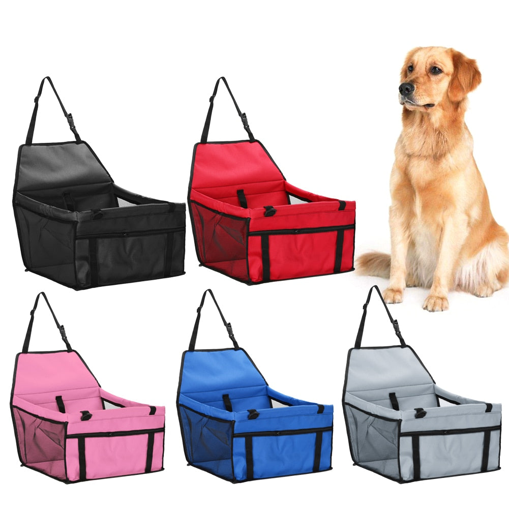 Waterproof Pet Dog Carrier Car Seat Bag Blanket Folding Dog Car Seat Cover Pad Portable Car Travel Accessories For Pet Dogs