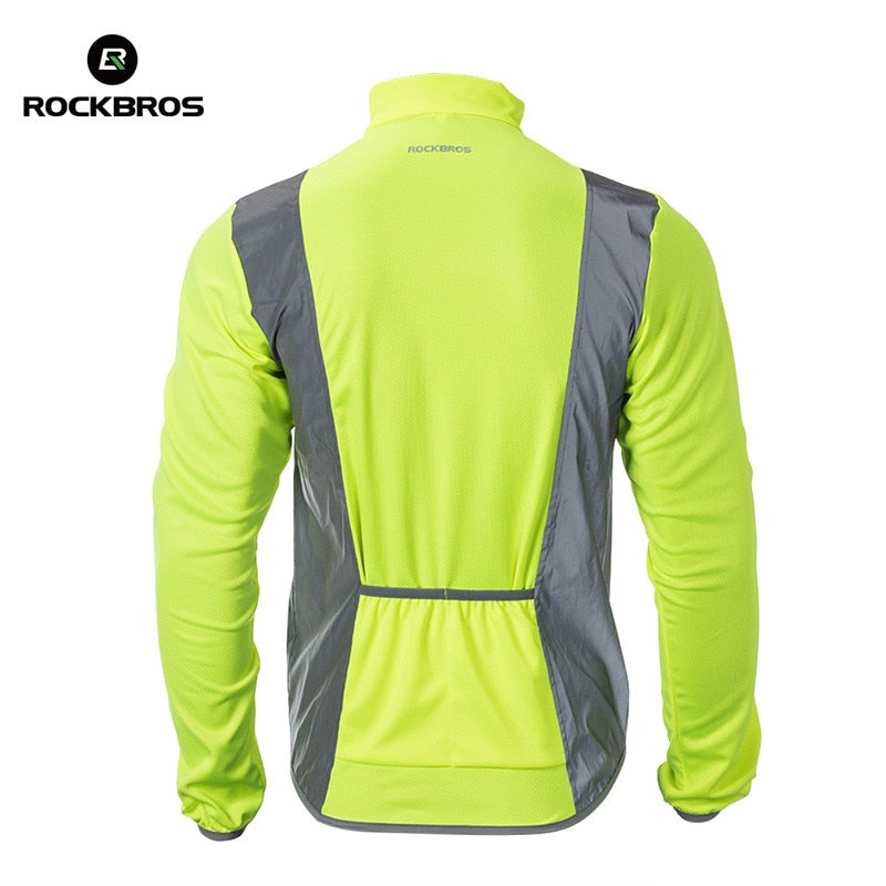 ROCKBROS Cycling Jacket Coupe Vent Windproof Jacket Cycling Breathable Jersey