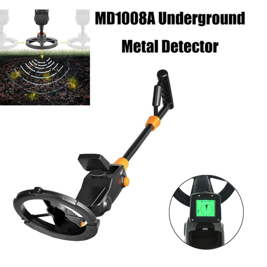 MD1008A Metal Detector Professional Handheld Gold Treasure Underground Metal Detector Tracker Seeker Finder Kids Metal detector