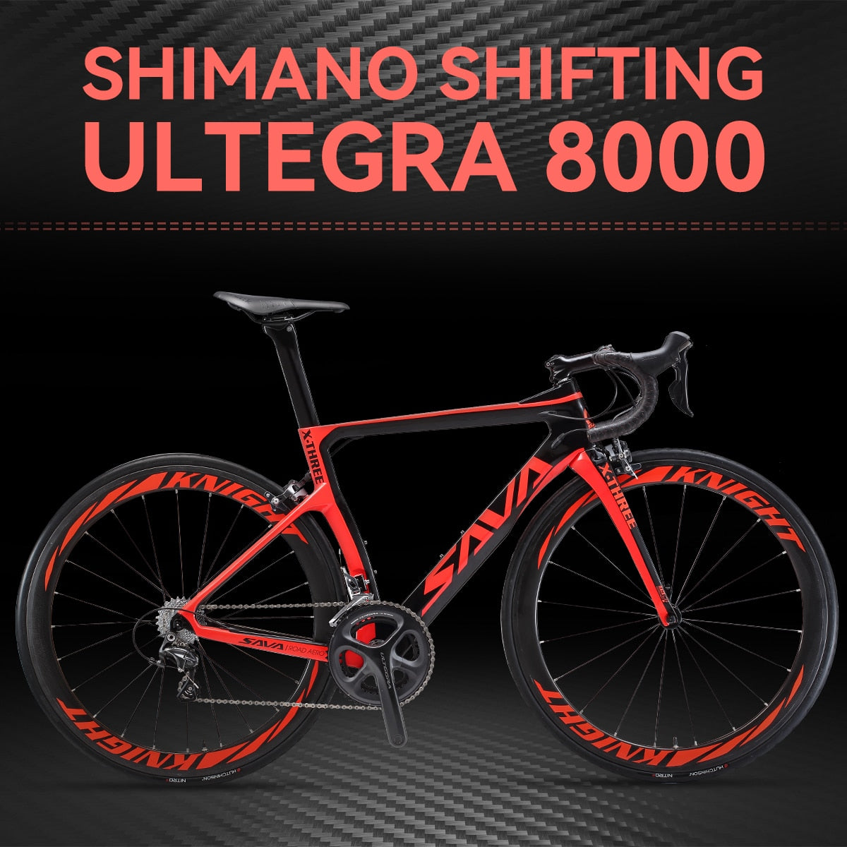 Ships from US/SAVA carbon fiber road bike 700C racing road bike full carbon fiber bike ultegra R8000 22 speed carbon fiber frame