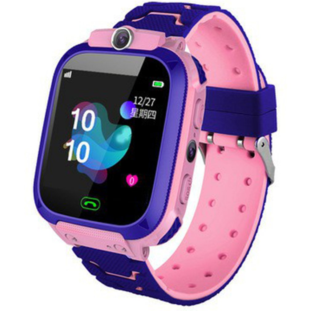 Q12 Kids Smart Watch SOS Smartwatch For Children SIM Card LBS Location Photo Waterproof Gift For Boys and Girls for IOS Android