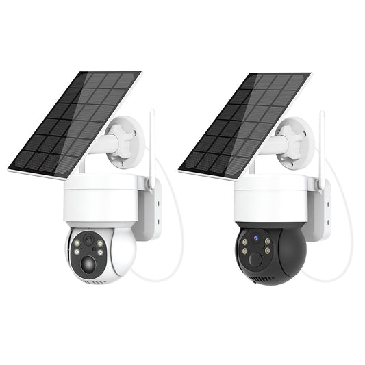 Solar Camera Wifi Outdoor Cameras With Solar Panel 7200mAh Recharge Camera