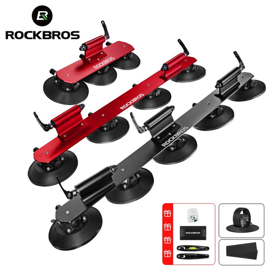 ROCKBROS Bike Bicycle Rack Suction Roof-Top Bike Car Racks Carrier Quick Install Bike Roof Rack MTB Mountain Road Bike Accessory