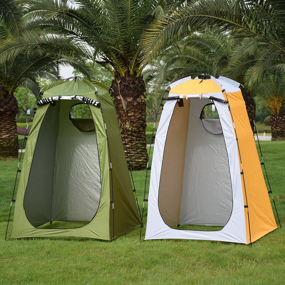 Portable Outdoor Waterproof Anti-UV Shower Bathing Tent Camping Changing Fitting Room Summer Beach Privacy Toilet Shelter Tent