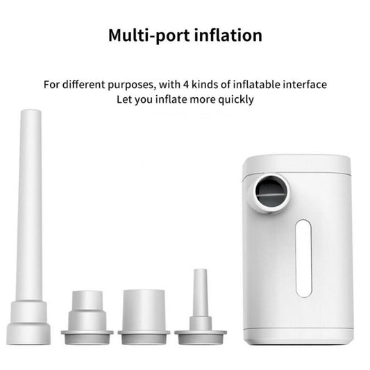 Portable Mini Air Pump For Mattress Mat Air Beds Quick Inflate Deflate Outdoor Camping Equipment Deflate Swimming Pool Floats